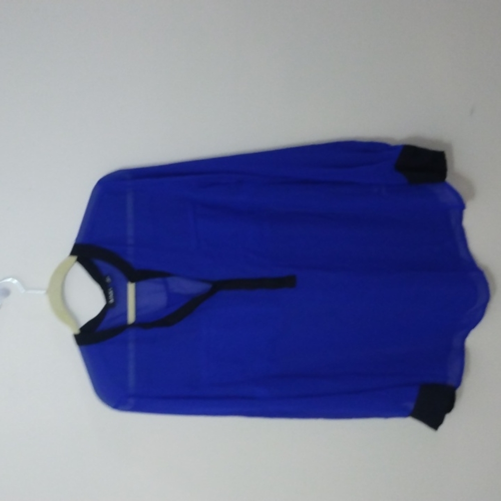 A.N.A BLUE/BLACK DRESS SHIRT SIZE 2X